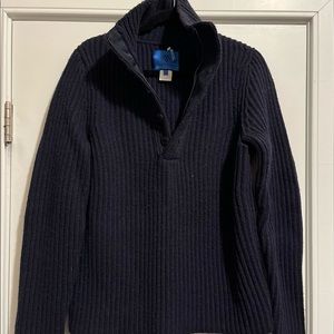 Martin & Osa zip and button Shaw sweater